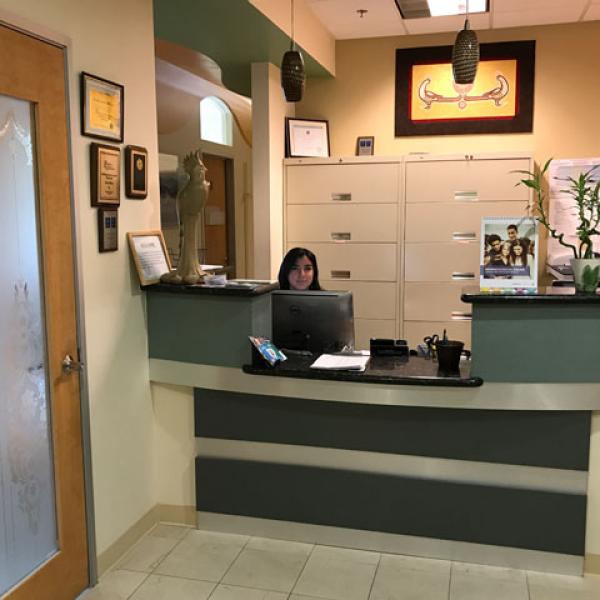 Dr office reception